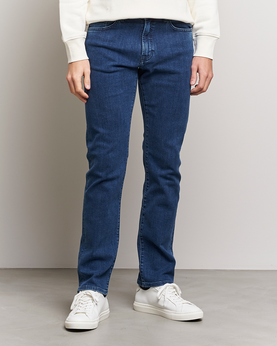Homme | Jeans | BOSS ORANGE | Maine Regular Fit Super Stretch Jeans Lagoon Blue