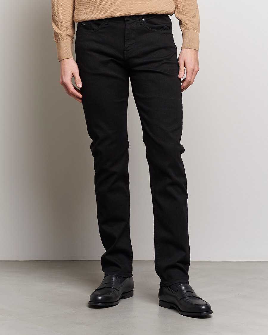 Homme | Jeans Noirs | BOSS BLACK | Delaware Jeans Black