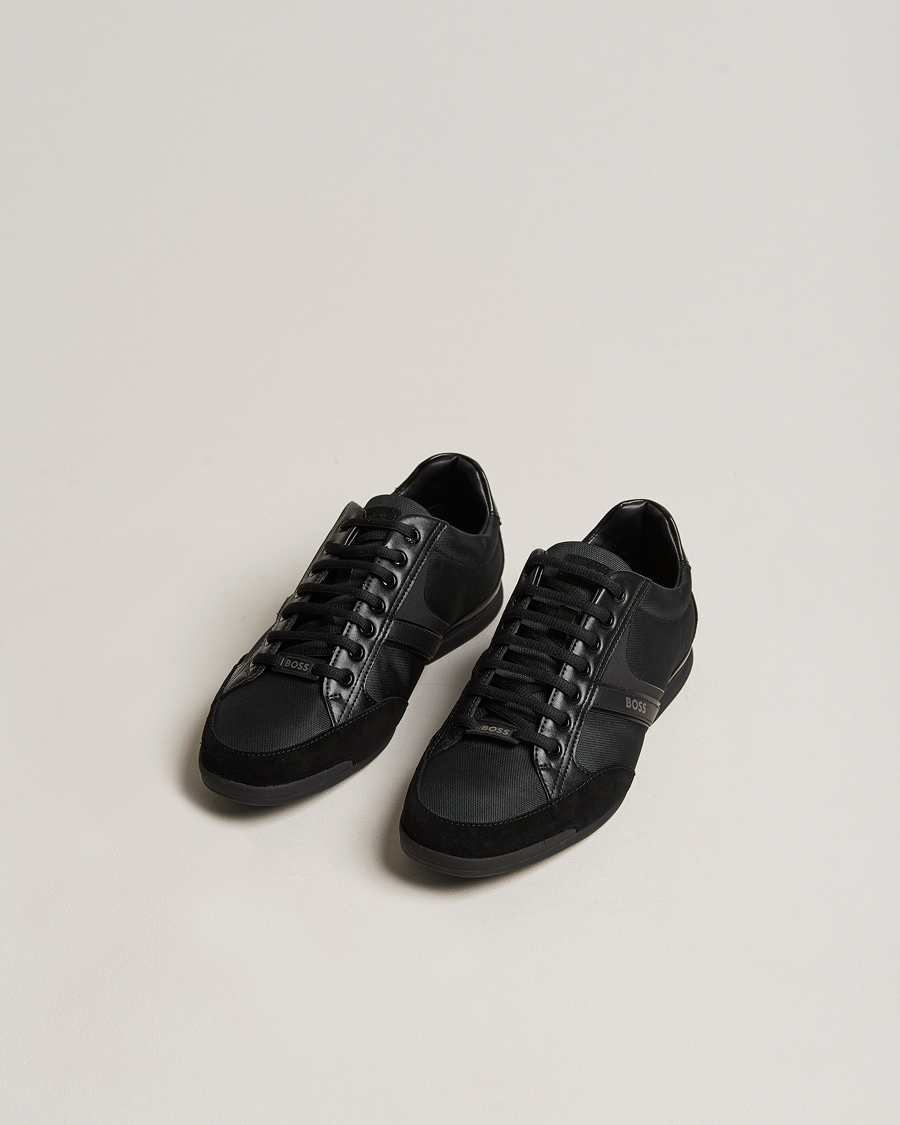 Homme | Chaussures | BOSS GREEN | Saturn Low Sneaker Black