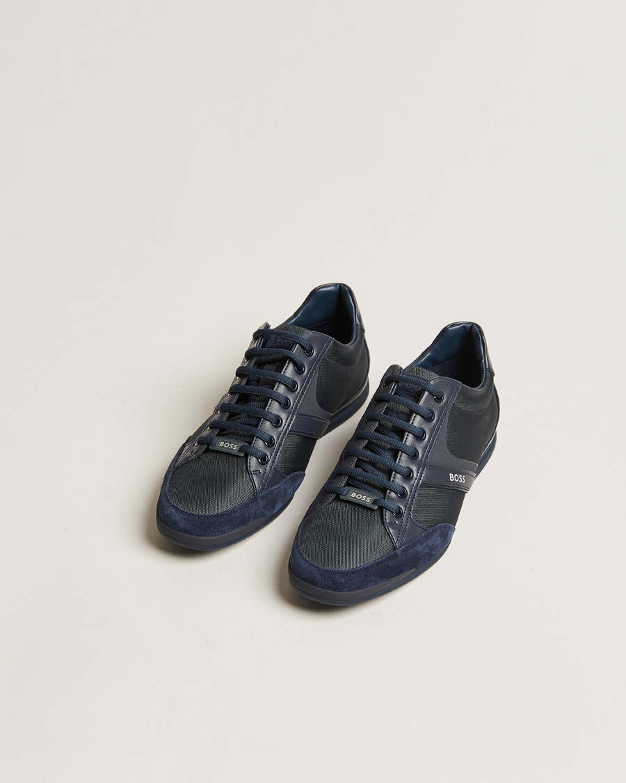 Homme | Chaussures | BOSS GREEN | Saturn Low Sneaker Navy