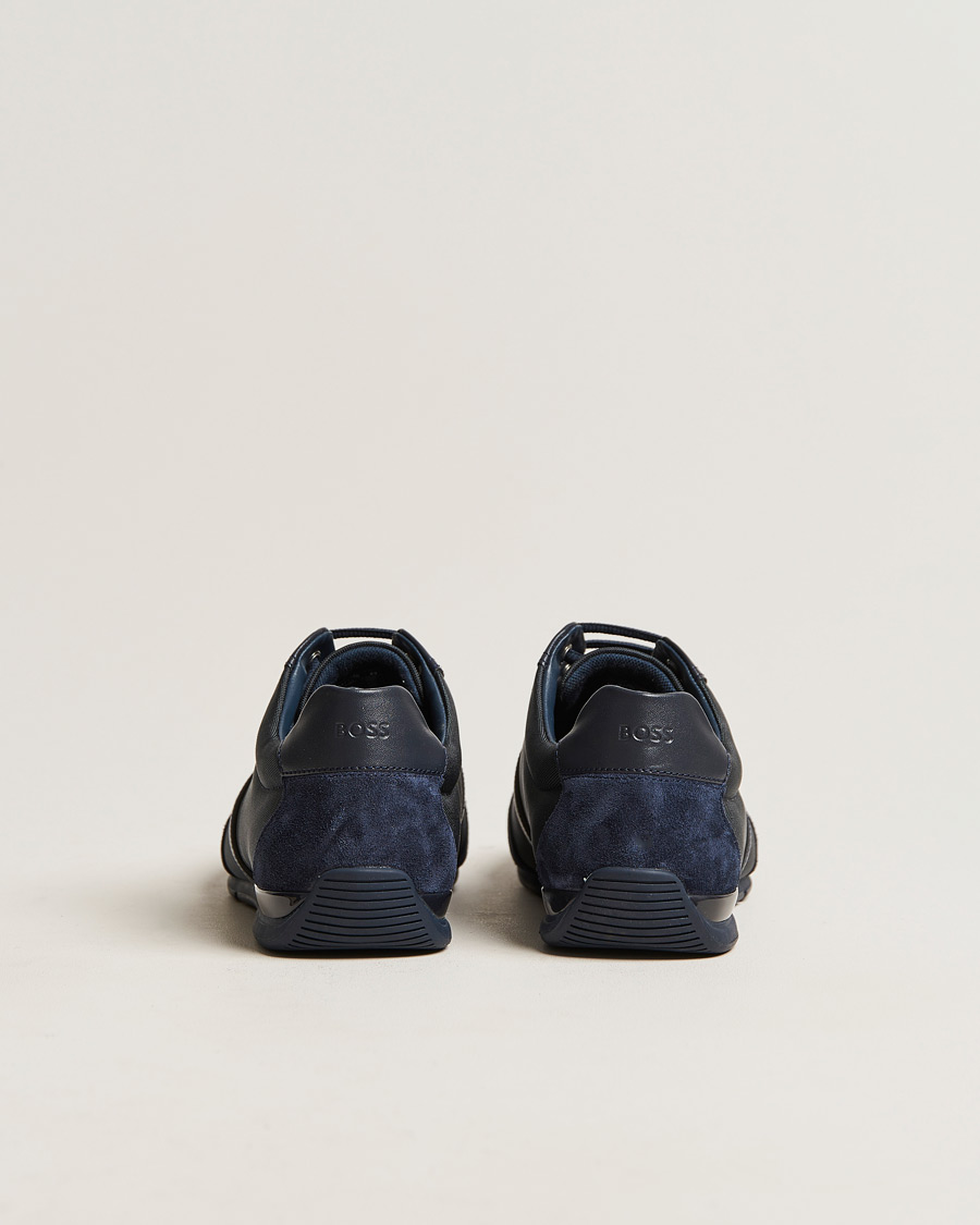Homme | Saturn Low Sneaker Navy | BOSS GREEN | Saturn Low Sneaker Navy