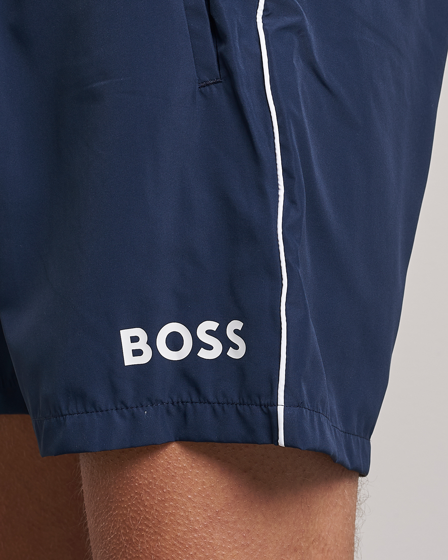 Homme | Maillots De Bain | BOSS BLACK | Starfish Swimshorts Navy