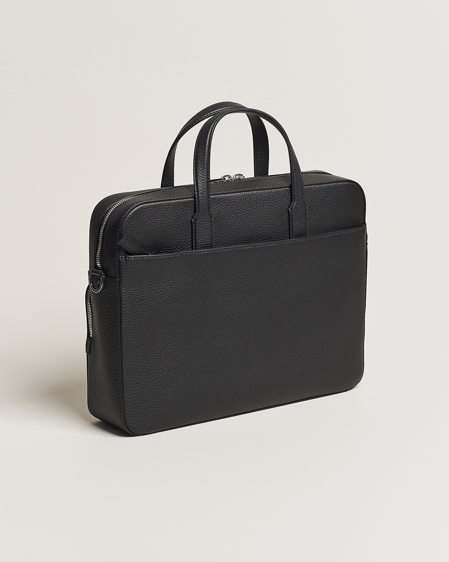 Homme | Sacs | BOSS BLACK | Crosstown Computer Leather Bag Black