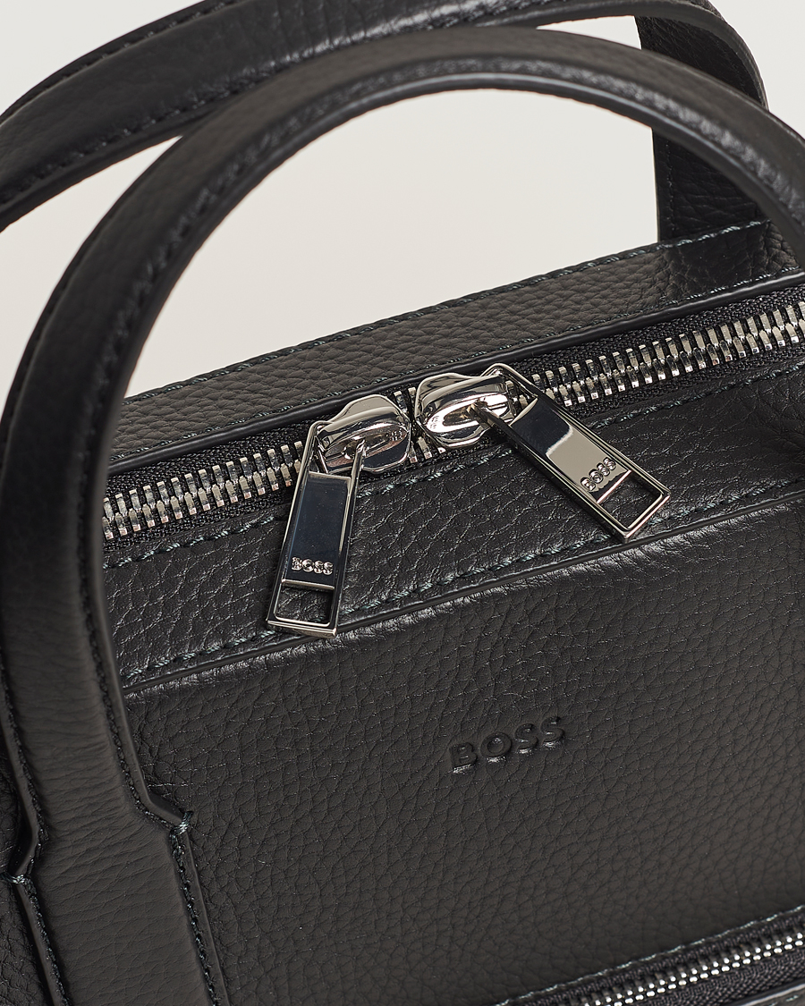 Homme | Sacs | BOSS BLACK | Crosstown Computer Leather Bag Black