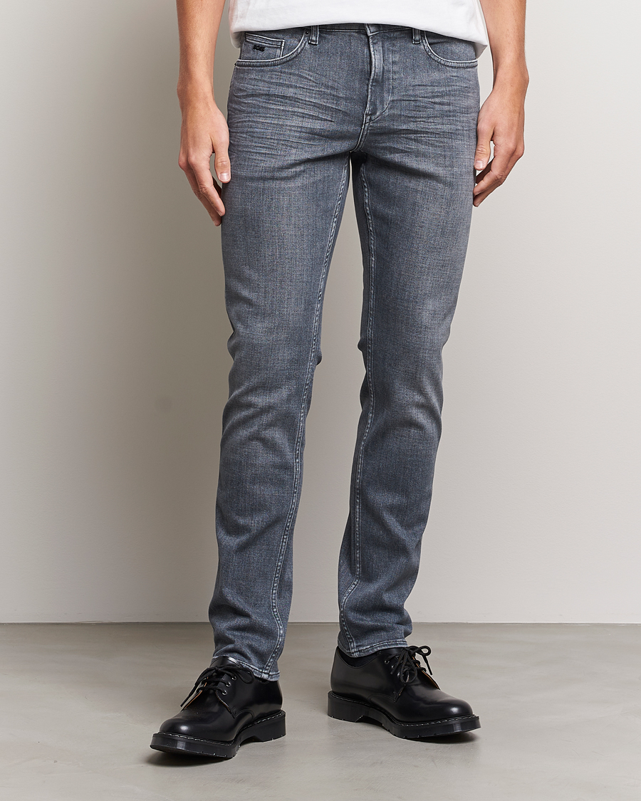 Homme | Jeans | BOSS BLACK | Delaware Slim Fit Stretch Jeans Medium Grey