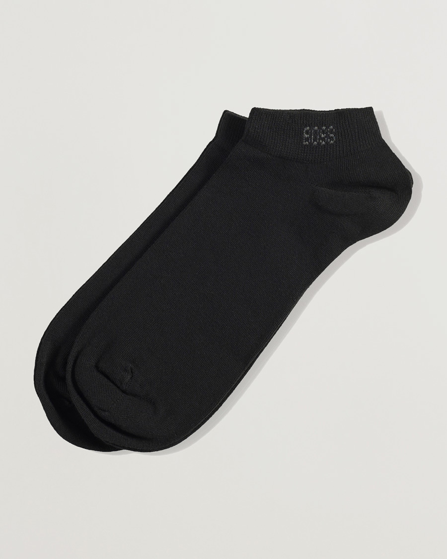 Homme | Sous-Vêtements Et Chaussettes | BOSS BLACK | 2-Pack Sneaker Socks Black