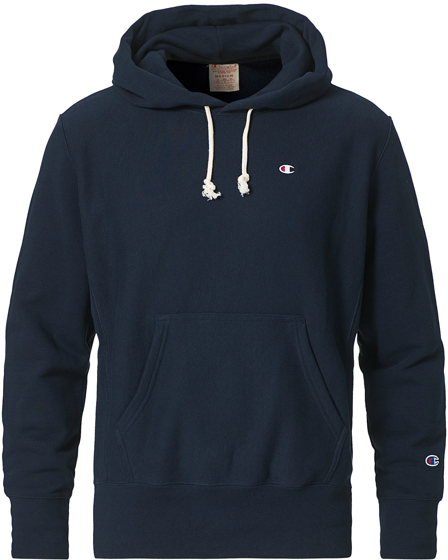 Homme | Pulls Et Tricots | Champion | Reverse Weave Soft Fleece Hood Sky Captain