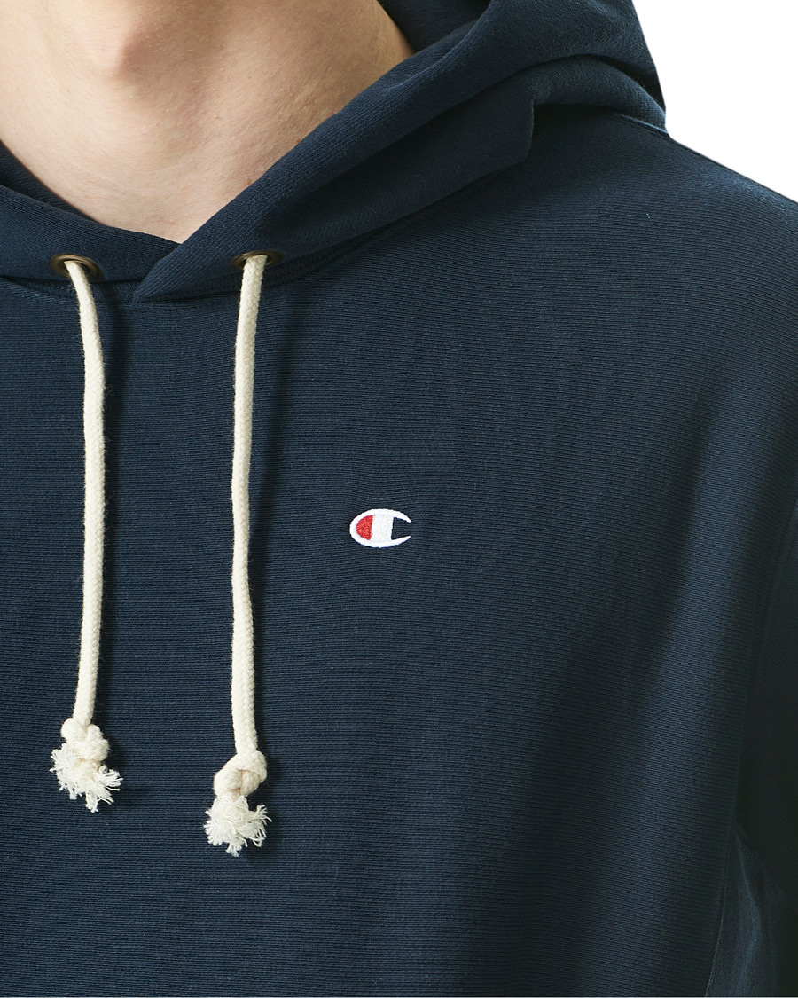 Homme | Pulls Et Tricots | Champion | Reverse Weave Soft Fleece Hood Sky Captain