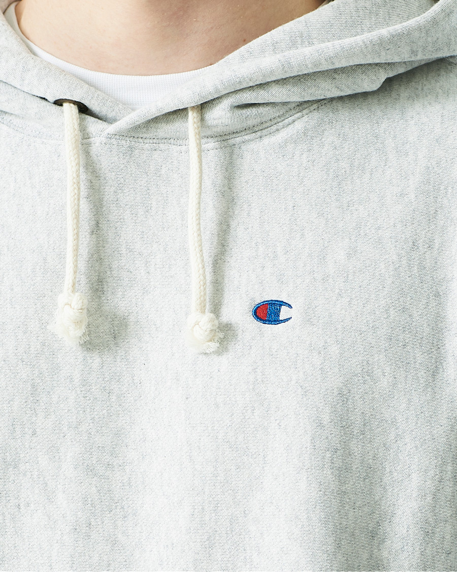 Homme | Pulls Et Tricots | Champion | Reverse Weave Soft Fleece Hood Gray Melange