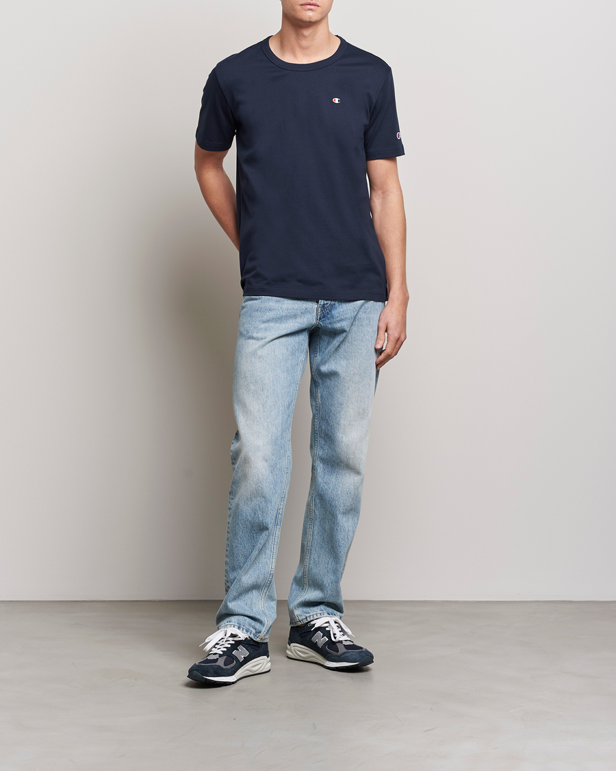 Homme | T-shirts | Champion | Athletic Jersey Tee Sky Captain