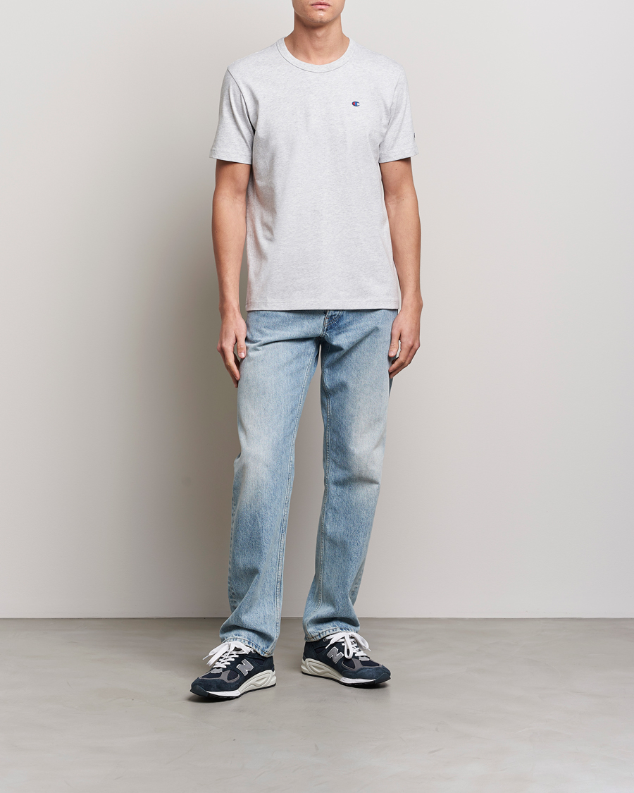 Homme | T-shirts | Champion | Athletic Jersey Tee Grey Melange