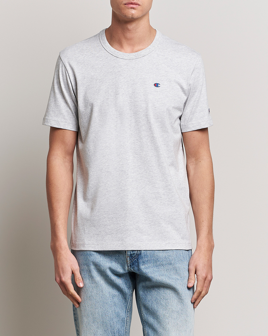 Homme | T-shirts | Champion | Athletic Jersey Tee Grey Melange