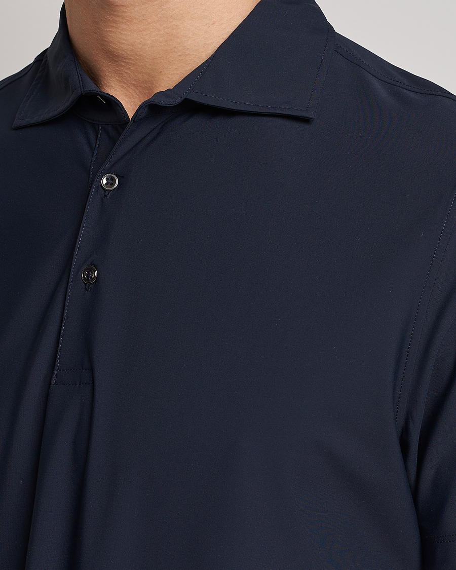 Homme | Polos | Stenströms | Active Jersey Sport Polo Navy