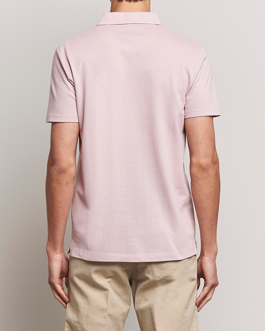 Homme | Polos | Sunspel | Riviera Polo Shirt Shell Pink