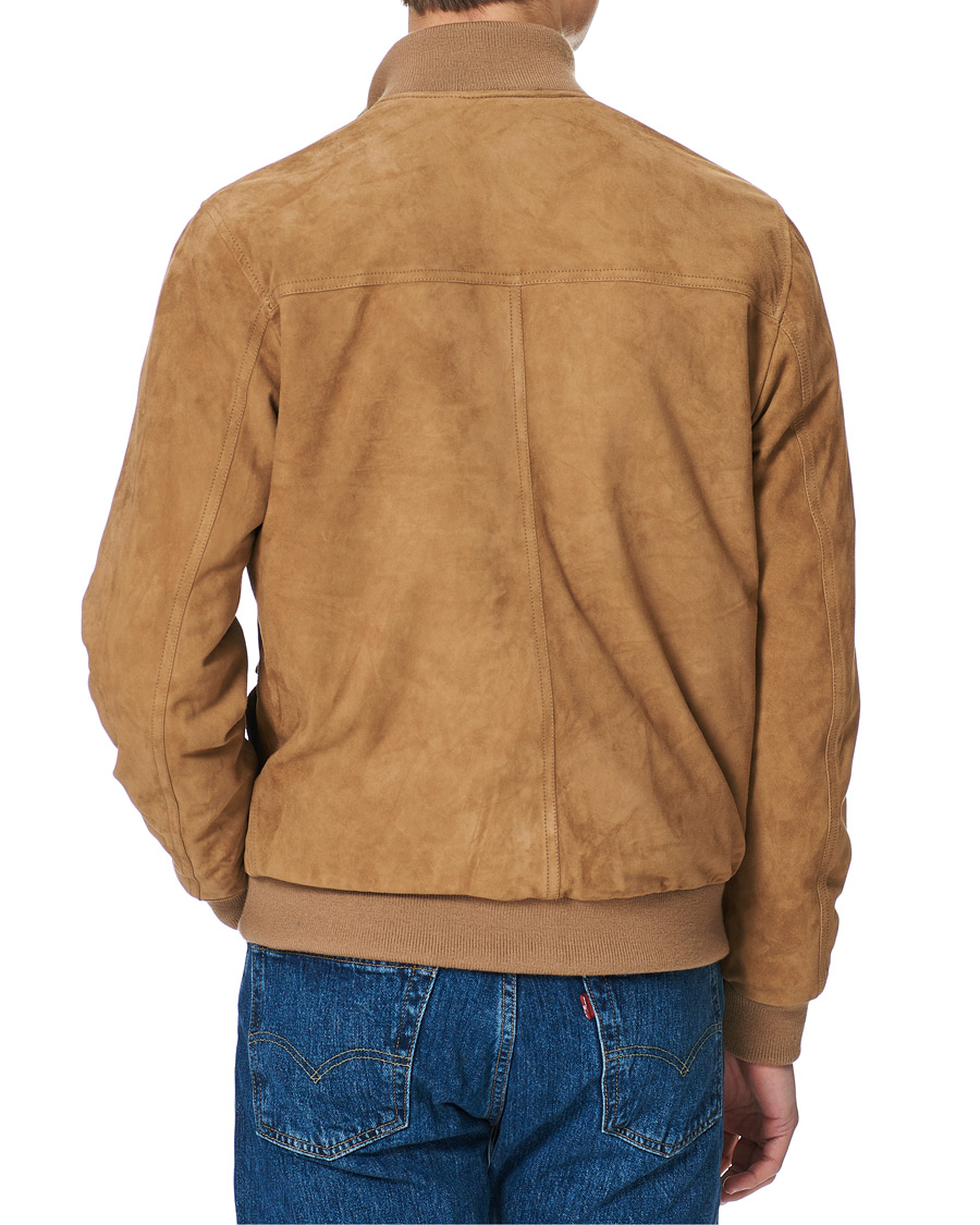 Homme | Manteaux Et Vestes | Valstar | Valstarino Suede Jacket Light Brown