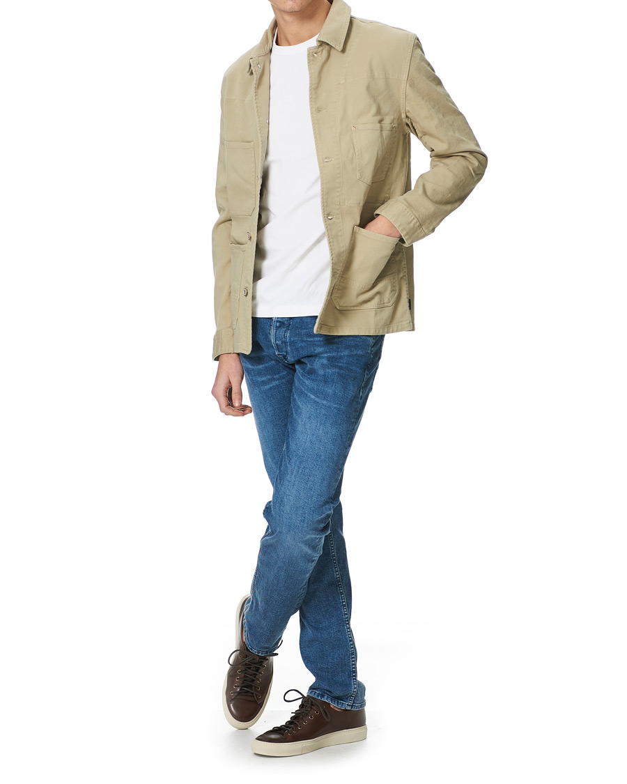 Homme | Jeans | Replay | Grover Straight Fit Clouds Jeans Medium Blue