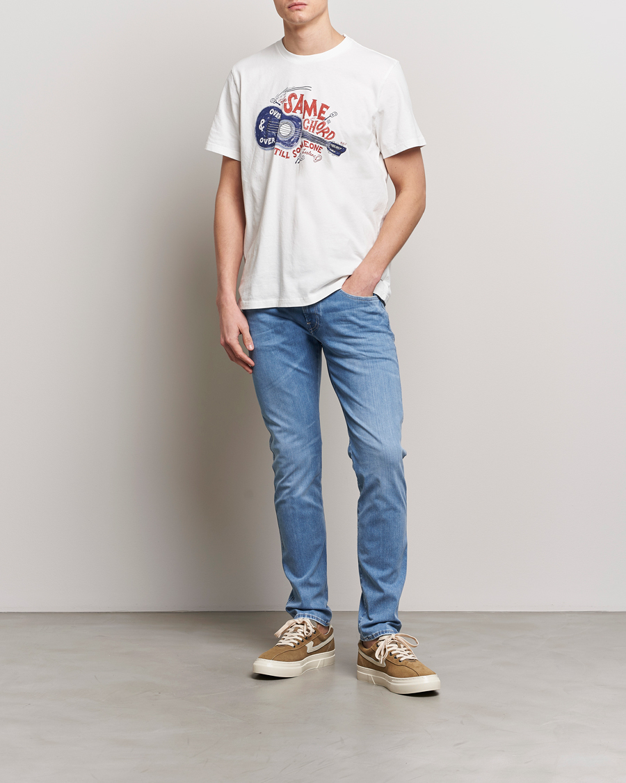 Homme | Jeans | Replay | Anbass Hyperflex Re-Used Jeans Light Blue