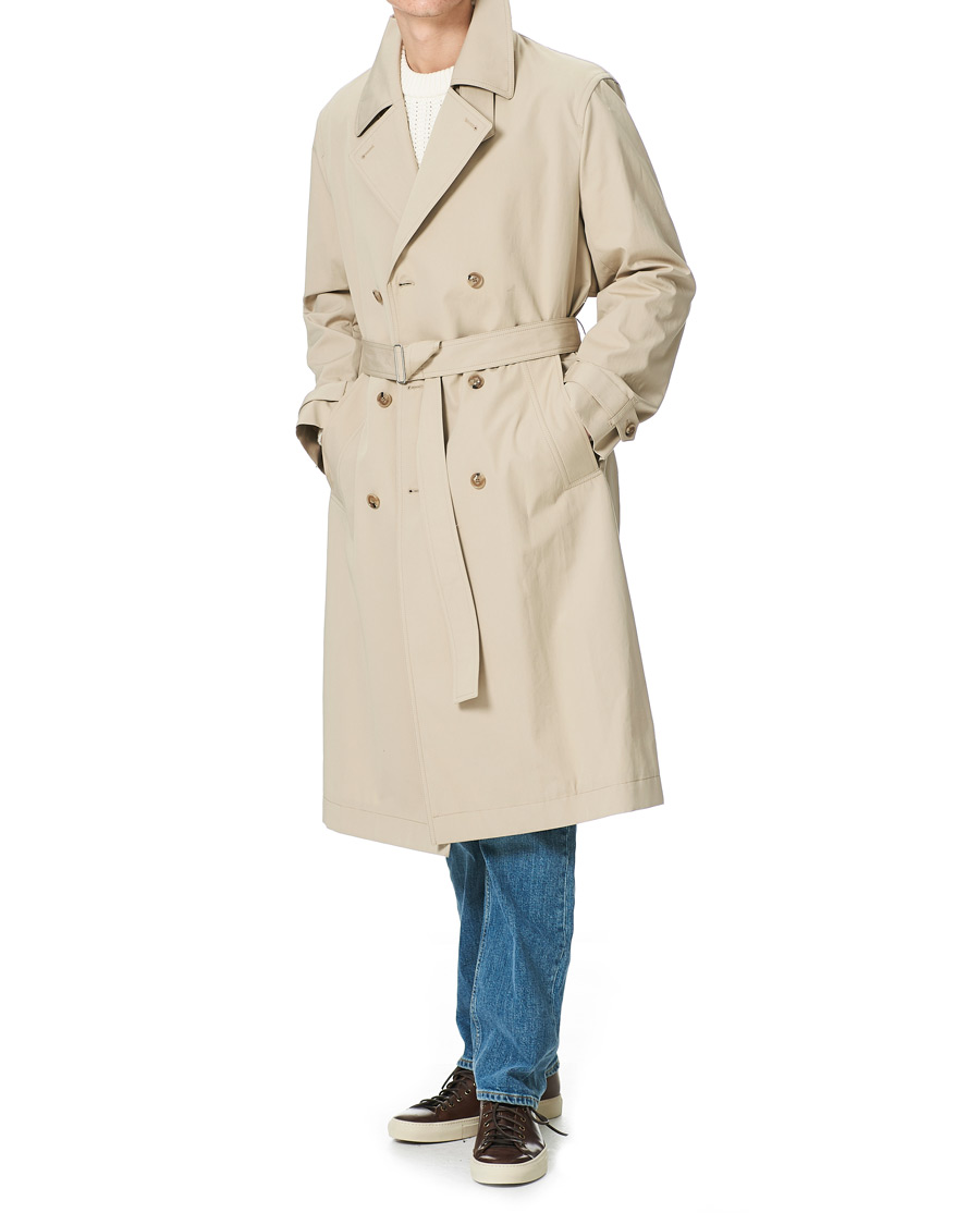 Homme | Manteaux Et Vestes | Filippa K | Bristol Trench Coat Grey Beige