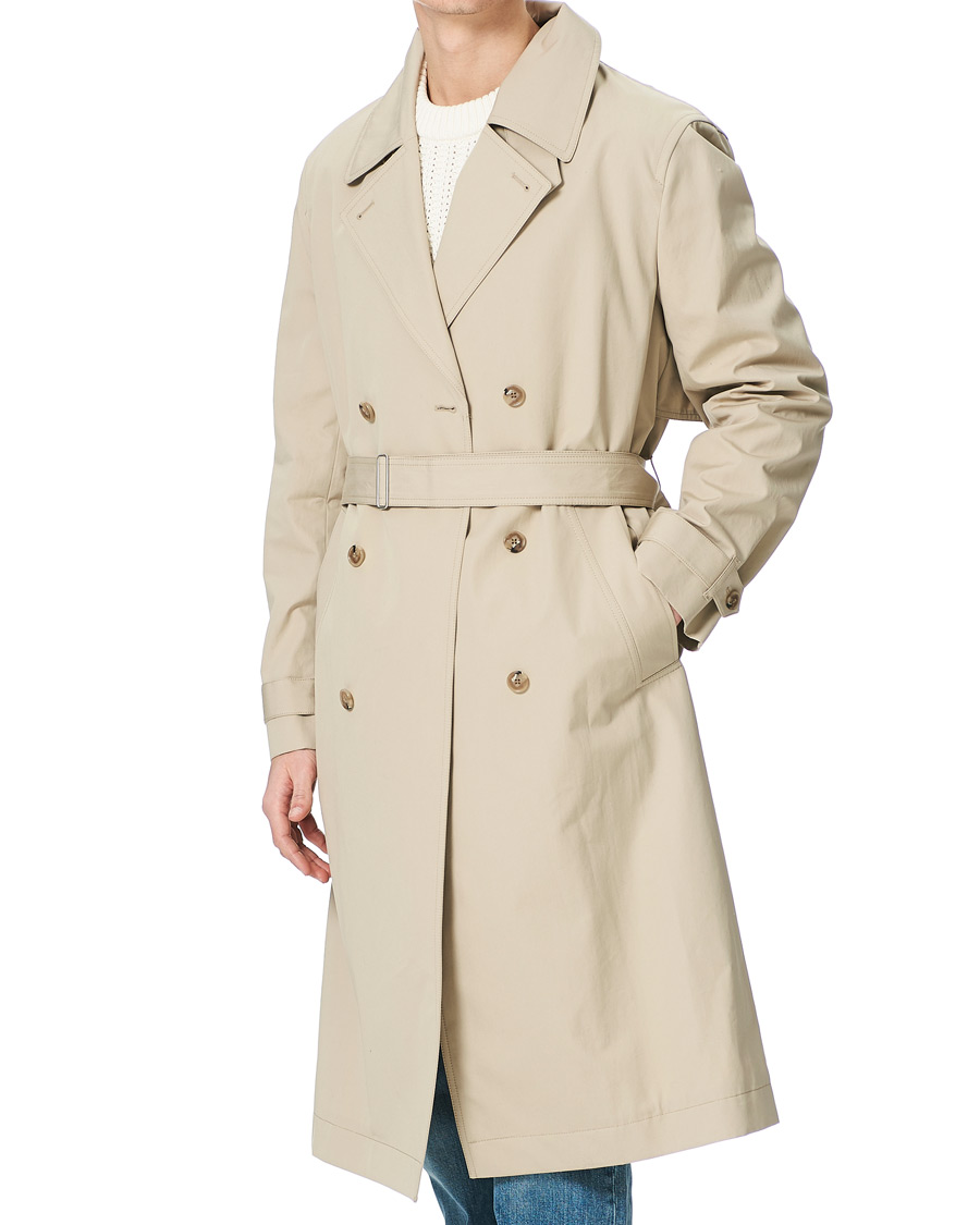 Homme | Manteaux Et Vestes | Filippa K | Bristol Trench Coat Grey Beige