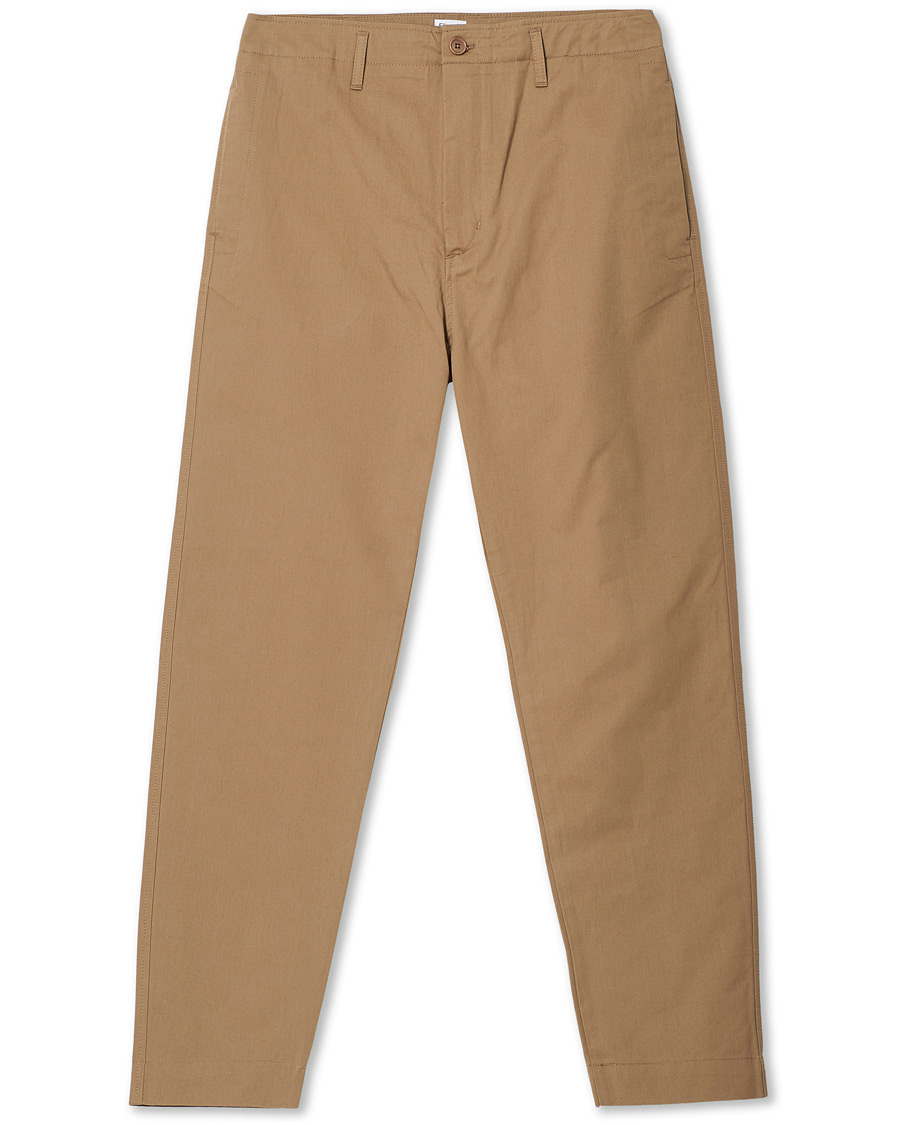 Homme | Pantalons | Filippa K | Flynn Cotton Chino  Dark Khaki