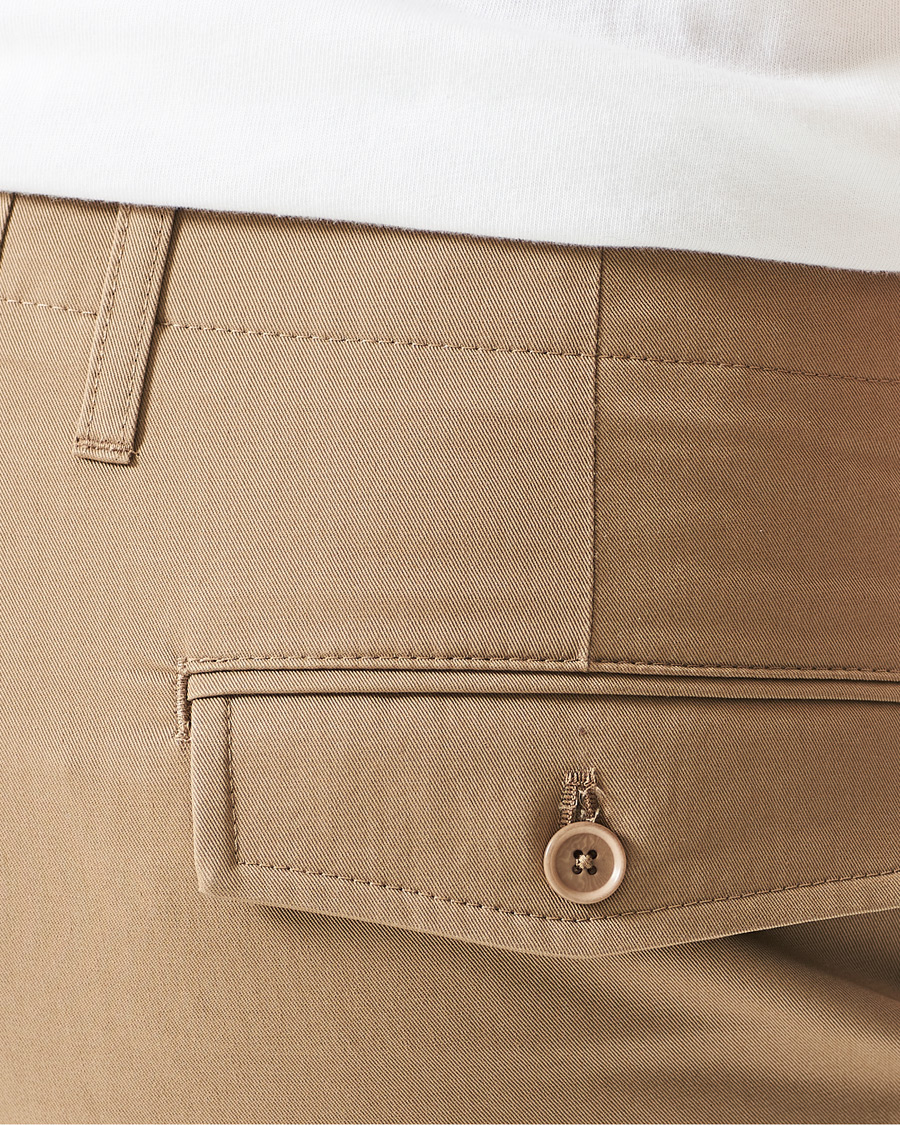Homme | Pantalons | Filippa K | Flynn Cotton Chino  Dark Khaki