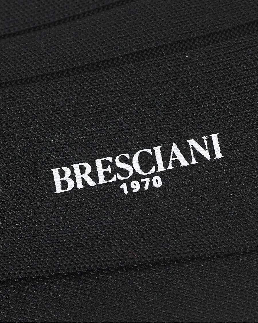 Homme | Sous-Vêtements Et Chaussettes | Bresciani | Wide Ribbed Cotton Socks Black