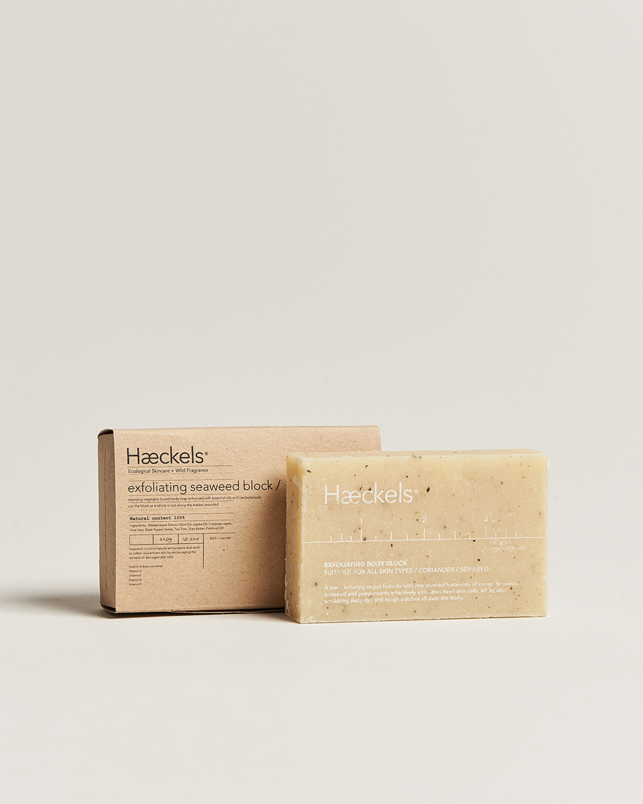Homme | Haeckels Exfoliating Vegan Seaweed Block 320g | Haeckels | Exfoliating Vegan Seaweed Block 320g