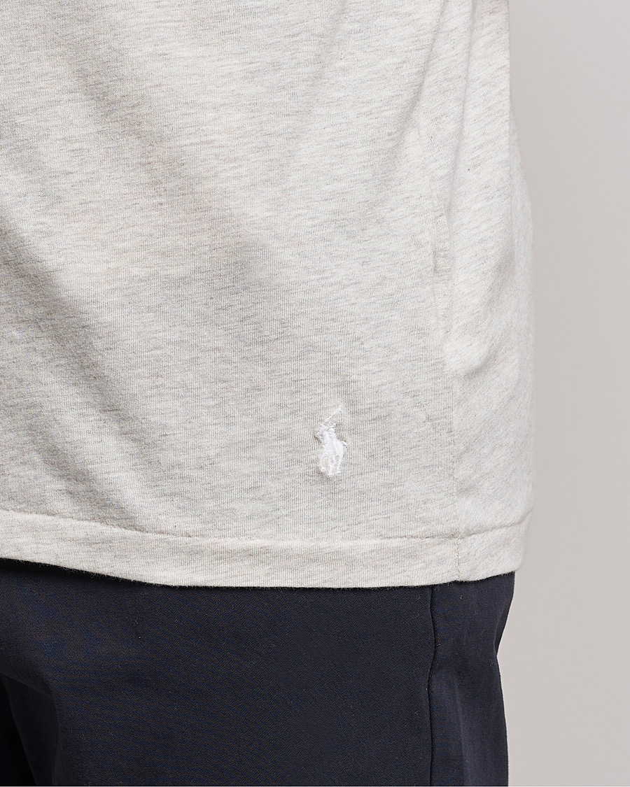 Homme | T-shirts | Polo Ralph Lauren | 3-Pack Crew Neck T-Shirt Heather/Grey/Charcoal