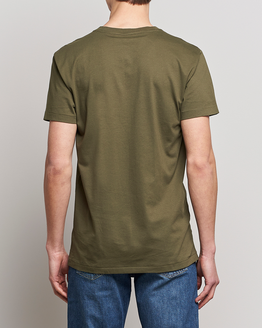 Homme | T-shirts | Polo Ralph Lauren | 3-Pack Crew Neck T-Shirt Olive/Green/Dark Green