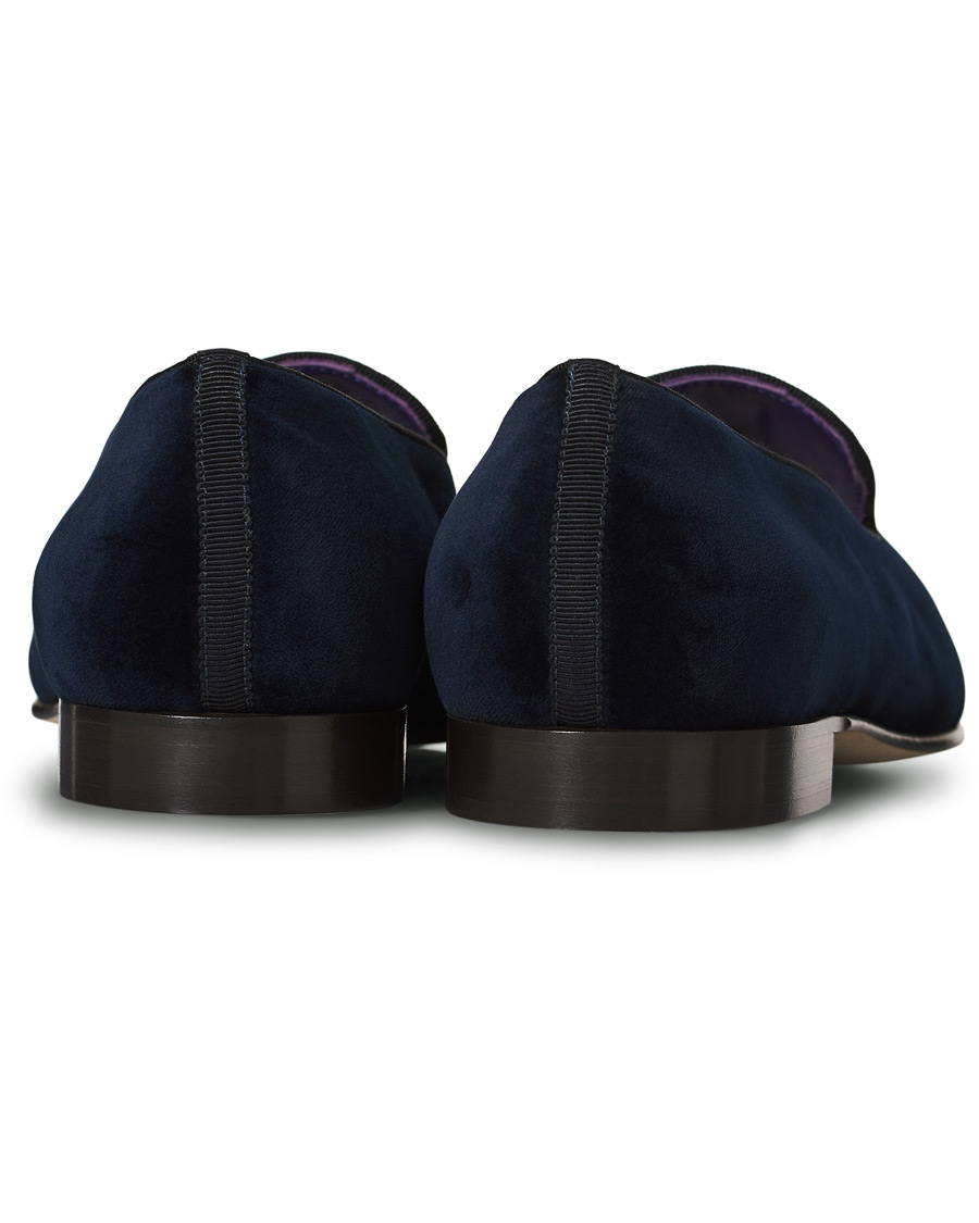 Homme | Ralph Lauren Purple Label Alonso Palm Crest Slippers Navy | Ralph Lauren Purple Label | Alonso Palm Crest Slippers Navy