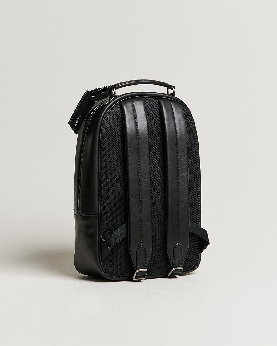Homme | Polo Ralph Lauren Leather Backpack Black | Polo Ralph Lauren | Leather Backpack Black