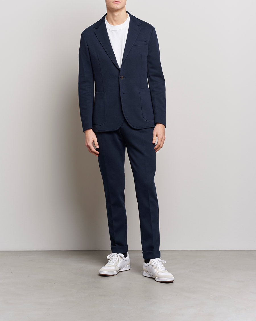 Homme | Pantalons | Polo Ralph Lauren | Double Knit Tech Trousers Aviator Navy