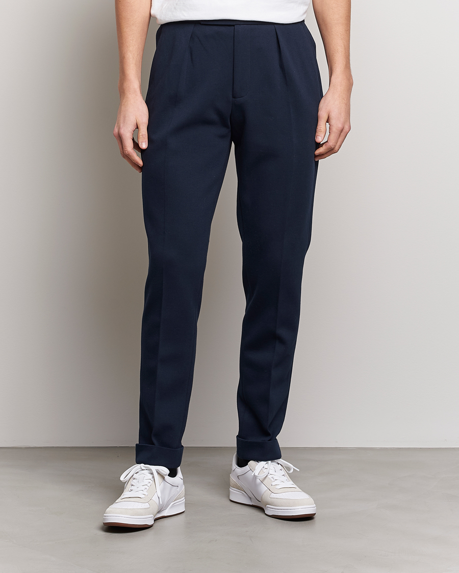 Homme | Pantalons | Polo Ralph Lauren | Double Knit Tech Trousers Aviator Navy