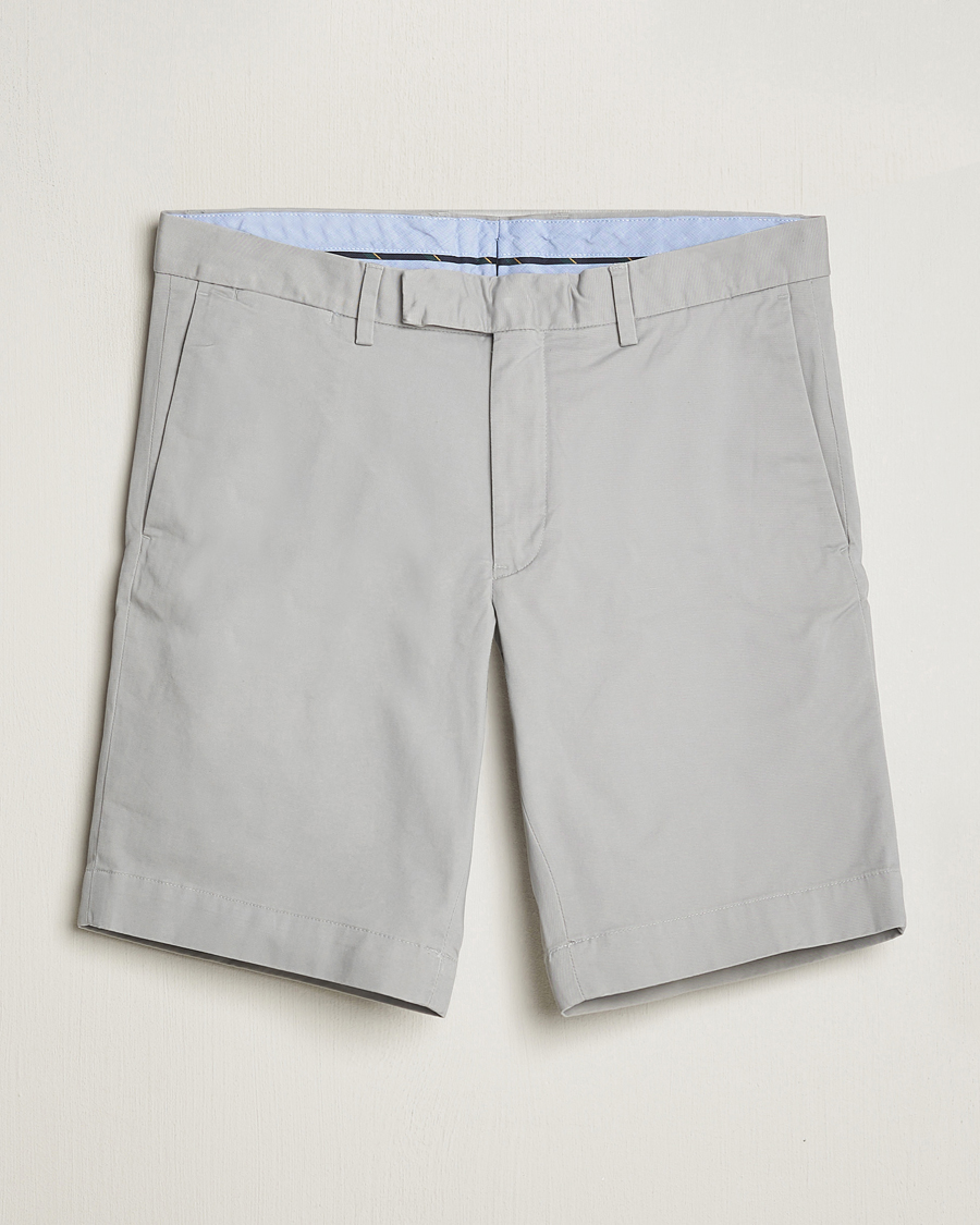 Homme | Shorts | Polo Ralph Lauren | Tailored Slim Fit Shorts Soft Grey