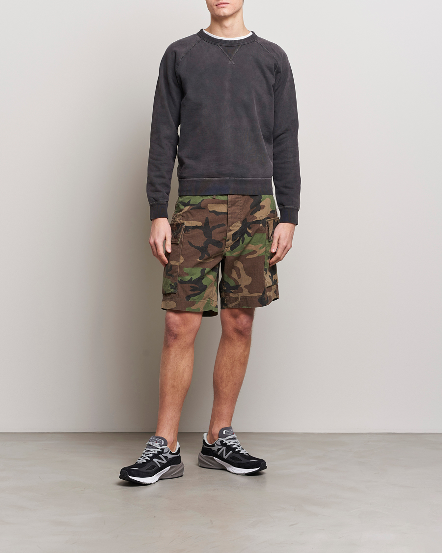 Homme | Shorts | RRL | Regiment Cargo Shorts Woodland Camo