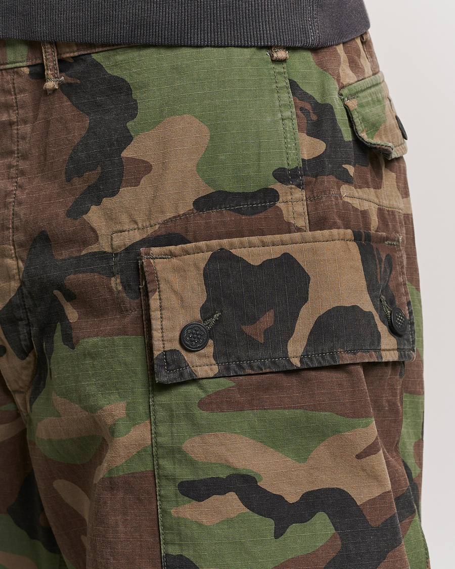 Homme | Shorts | RRL | Regiment Cargo Shorts Woodland Camo