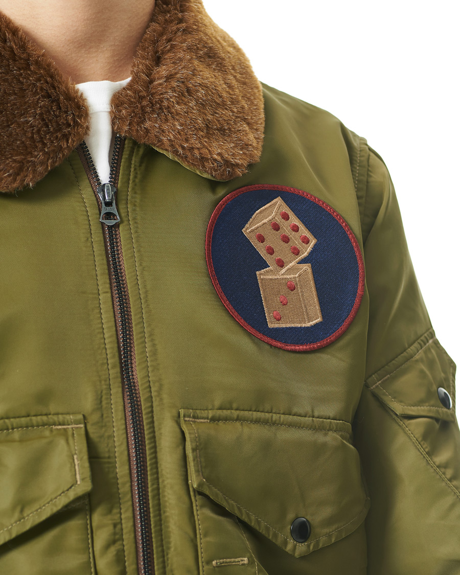 Homme | Manteaux Et Vestes | RRL | Filton Shearling Bomber Olive