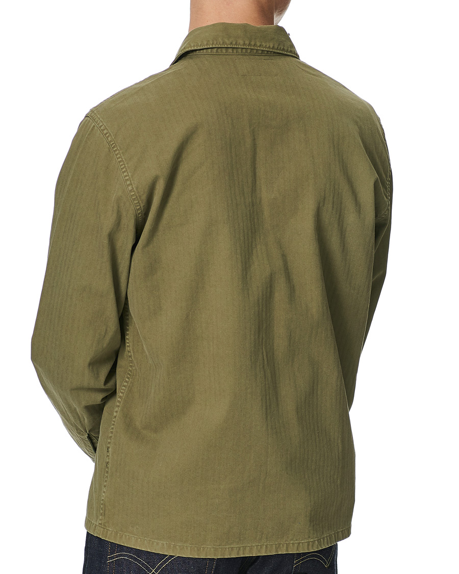 Homme | Chemises | RRL | Barrow Military Shirt Olive
