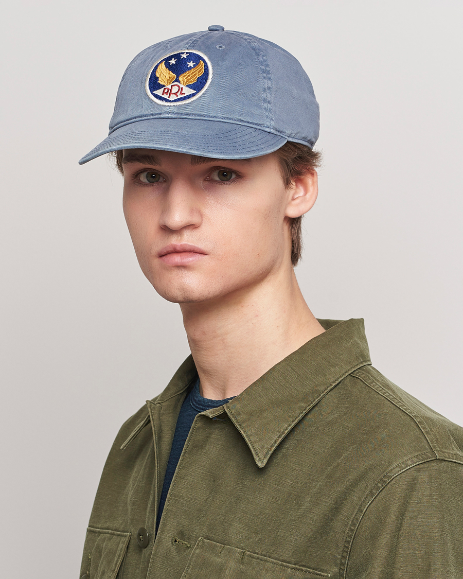 Homme | Casquettes | RRL | Garment Dyed Ball Cap Midnight Blue