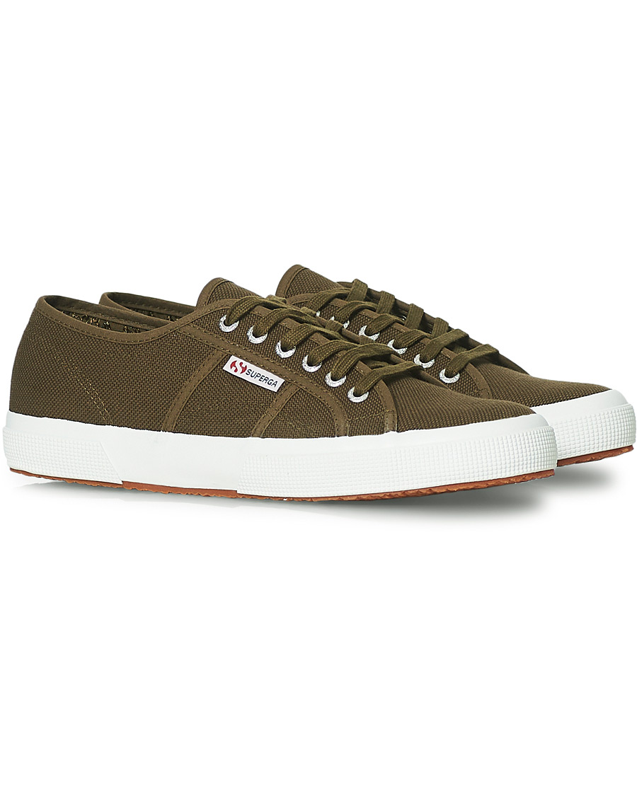 Homme | Superga Canvas Sneaker Military Green | Superga | Canvas Sneaker Military Green