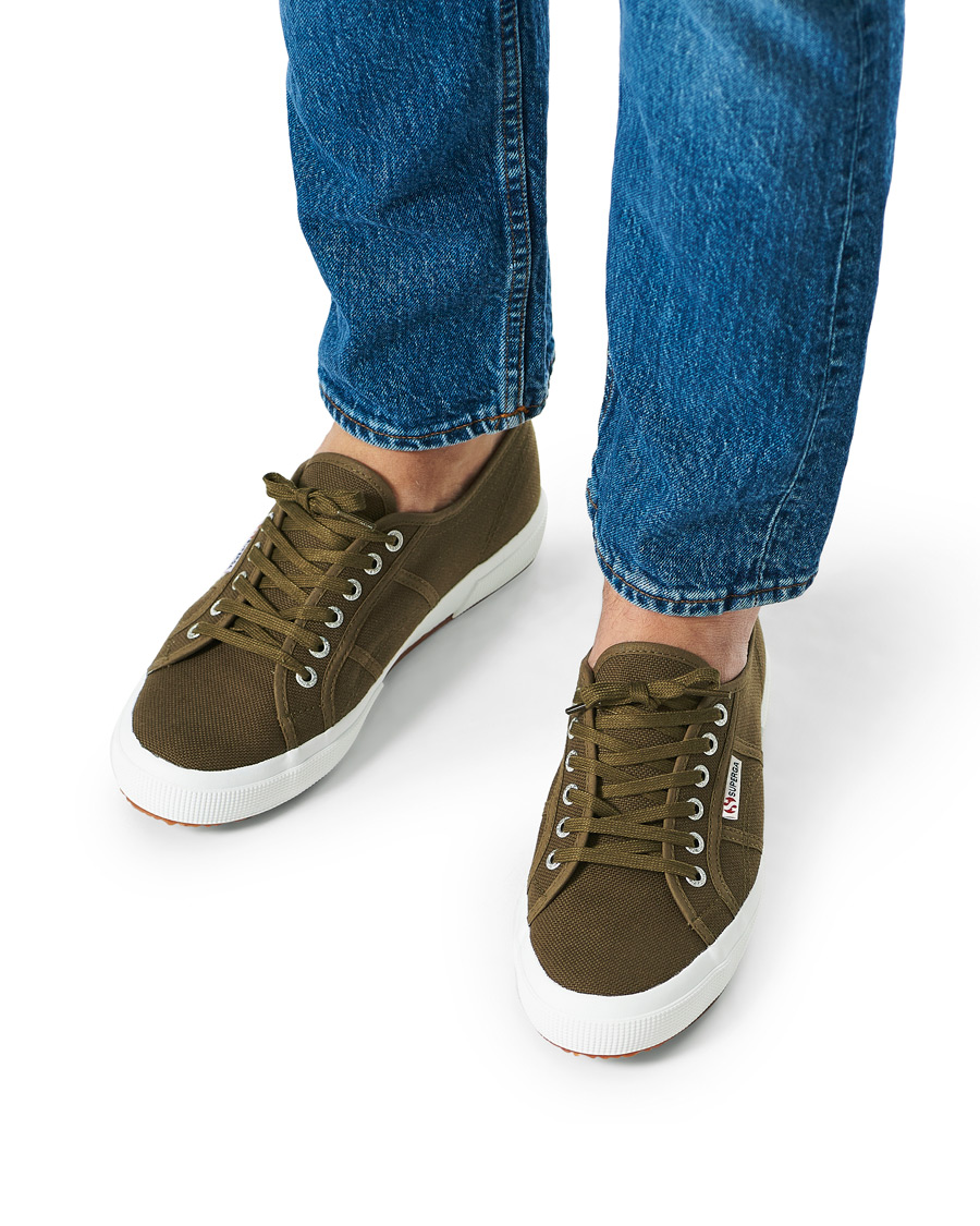 Homme | Superga Canvas Sneaker Military Green | Superga | Canvas Sneaker Military Green
