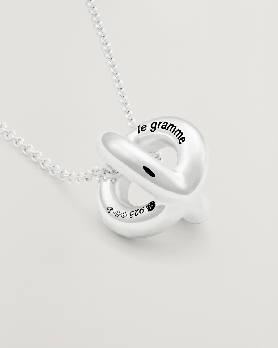 Homme | Bijoux | LE GRAMME | Entrelacs Pendant Necklace Sterling Silver 3g