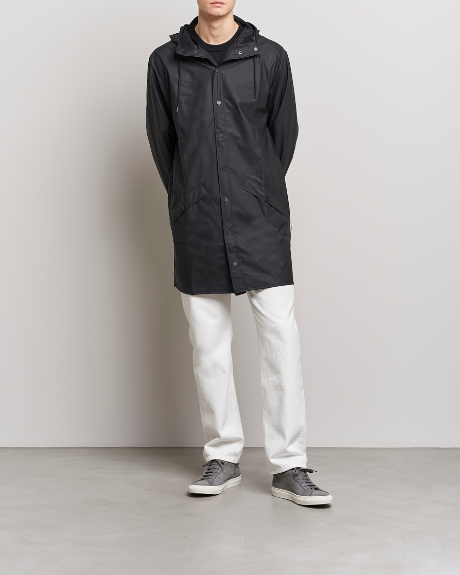 Homme | Manteaux Et Vestes | RAINS | Long Jacket Black