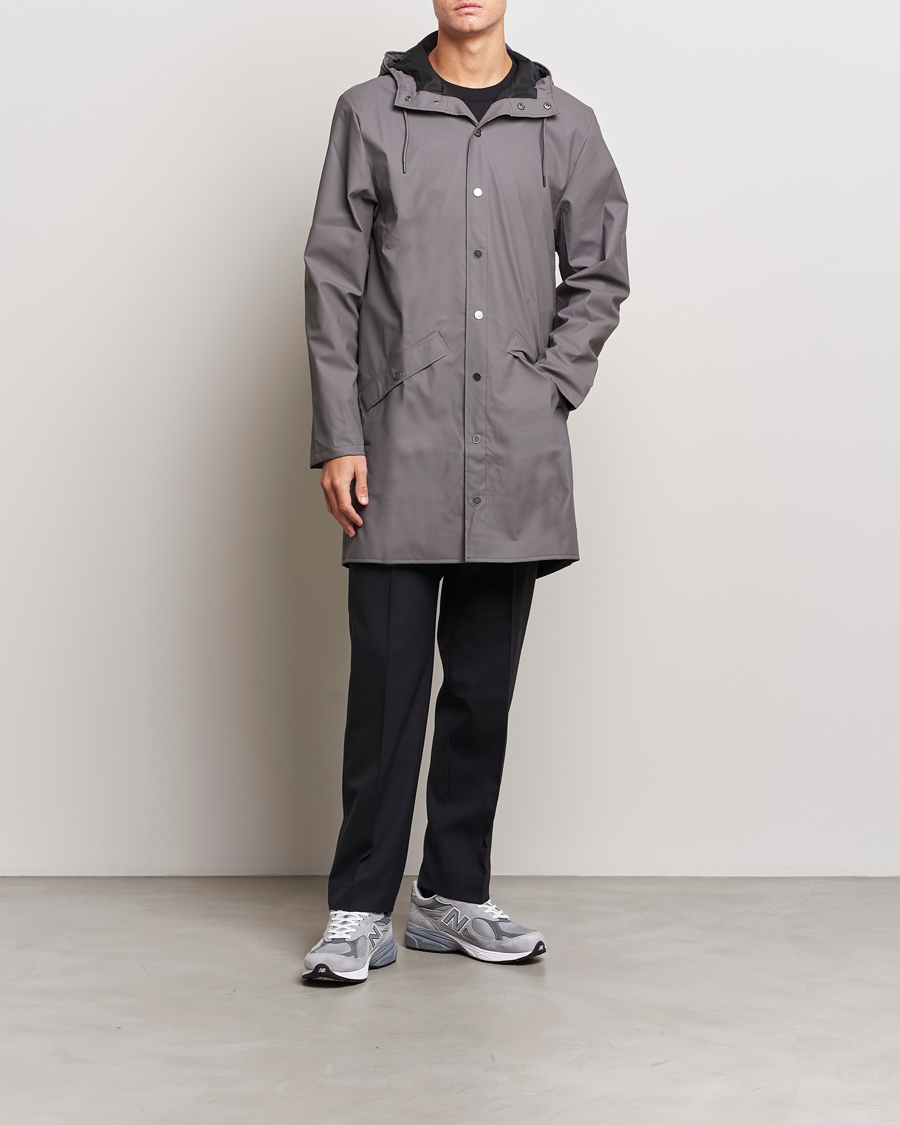 Homme | Manteaux Et Vestes | RAINS | Long Jacket Grey