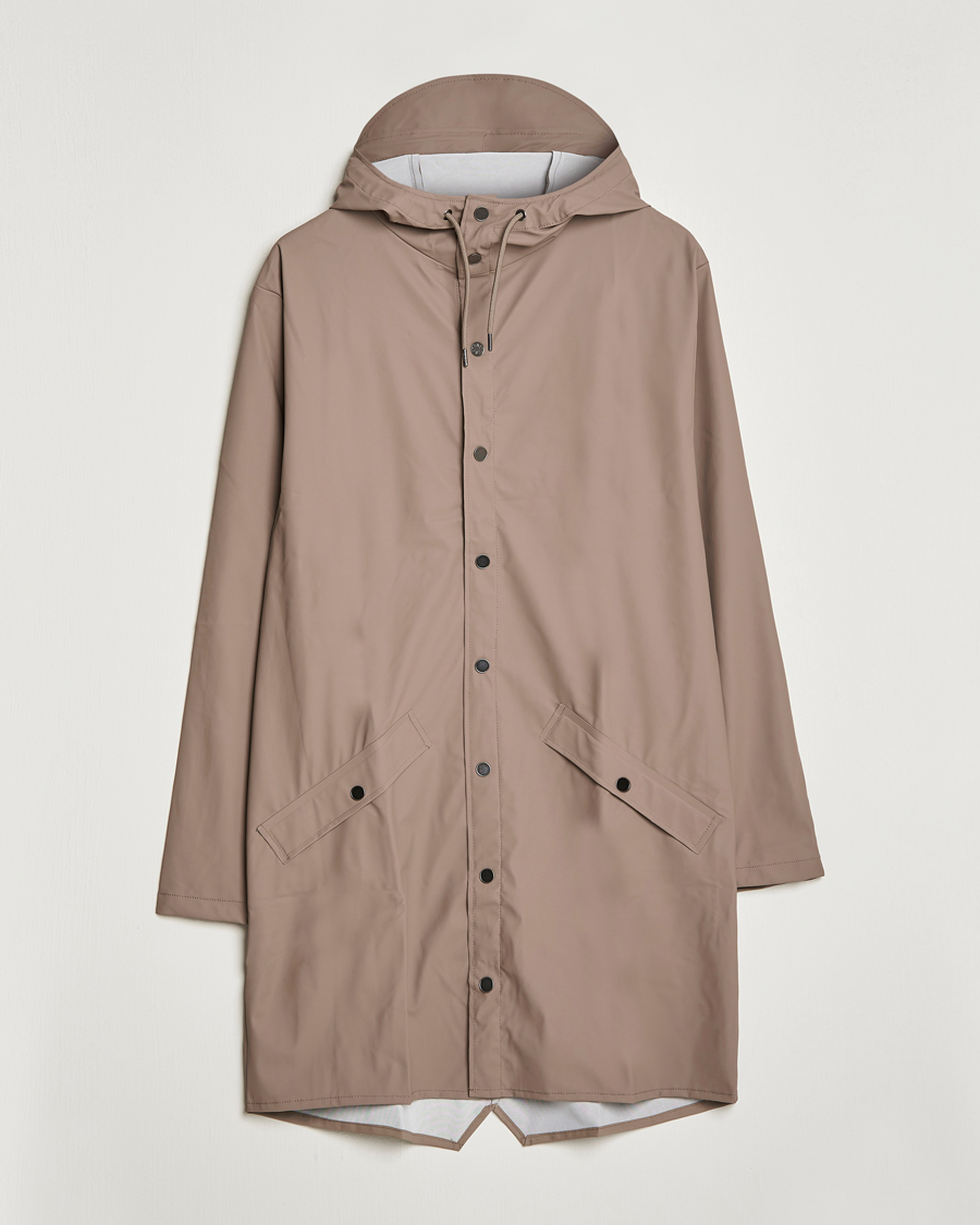 Homme | Manteaux Et Vestes | RAINS | Long Jacket Taupe