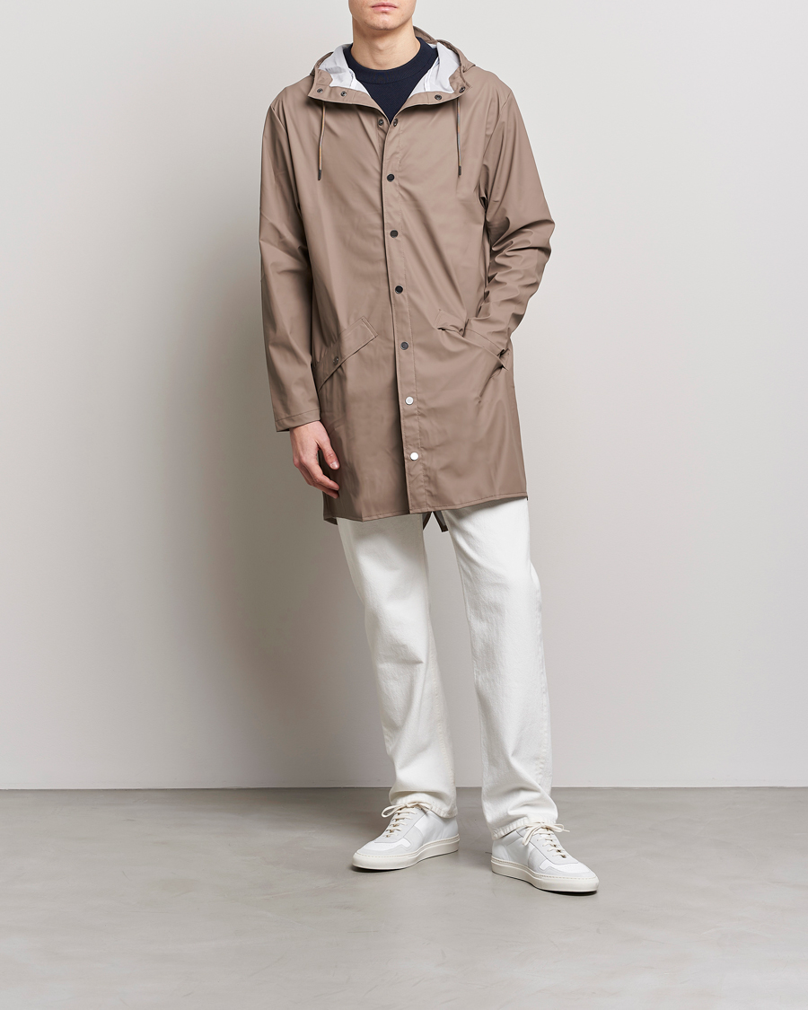 Homme | Manteaux Et Vestes | RAINS | Long Jacket Taupe