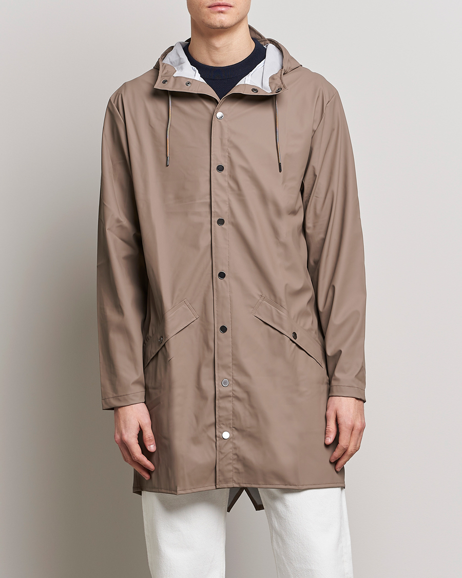Homme | Manteaux Et Vestes | RAINS | Long Jacket Taupe