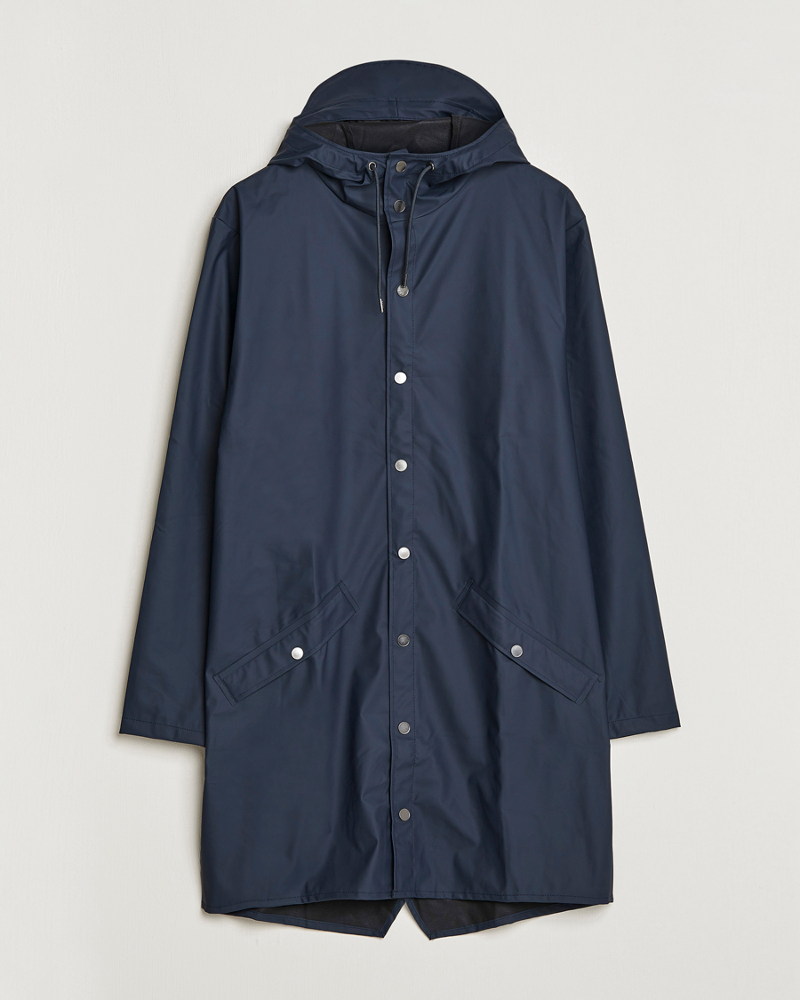 Homme | Manteaux Et Vestes | RAINS | Long Jacket Navy