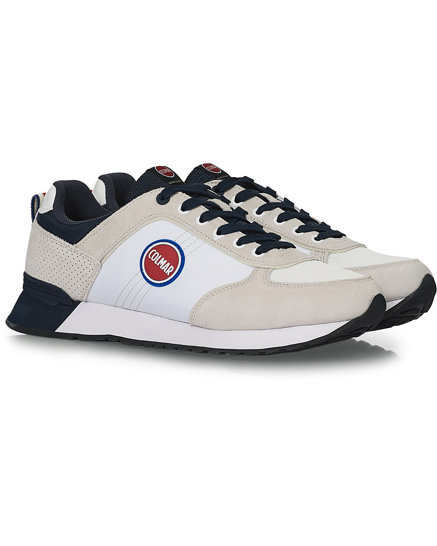 Homme | Colmar Travis Authentic Sneakers White | Colmar | Travis Authentic Sneakers White