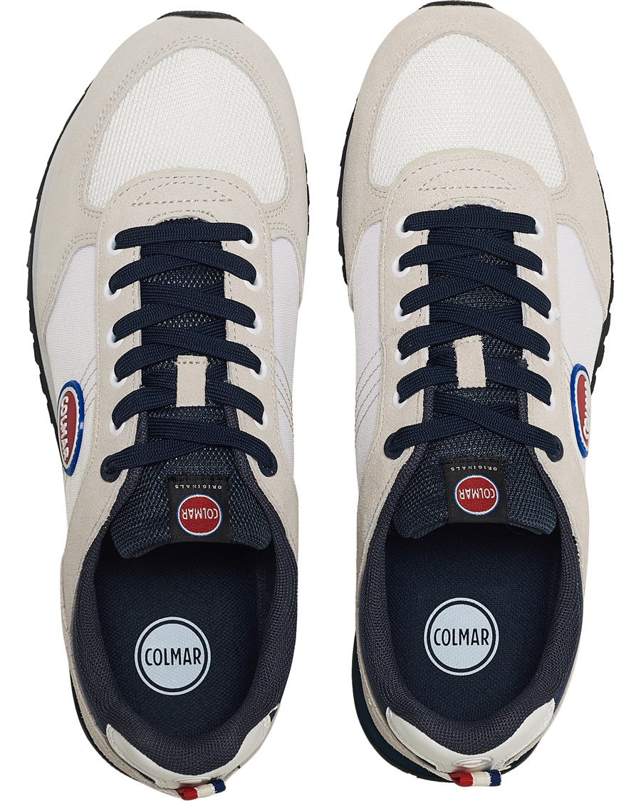 Homme | Colmar Travis Authentic Sneakers White | Colmar | Travis Authentic Sneakers White